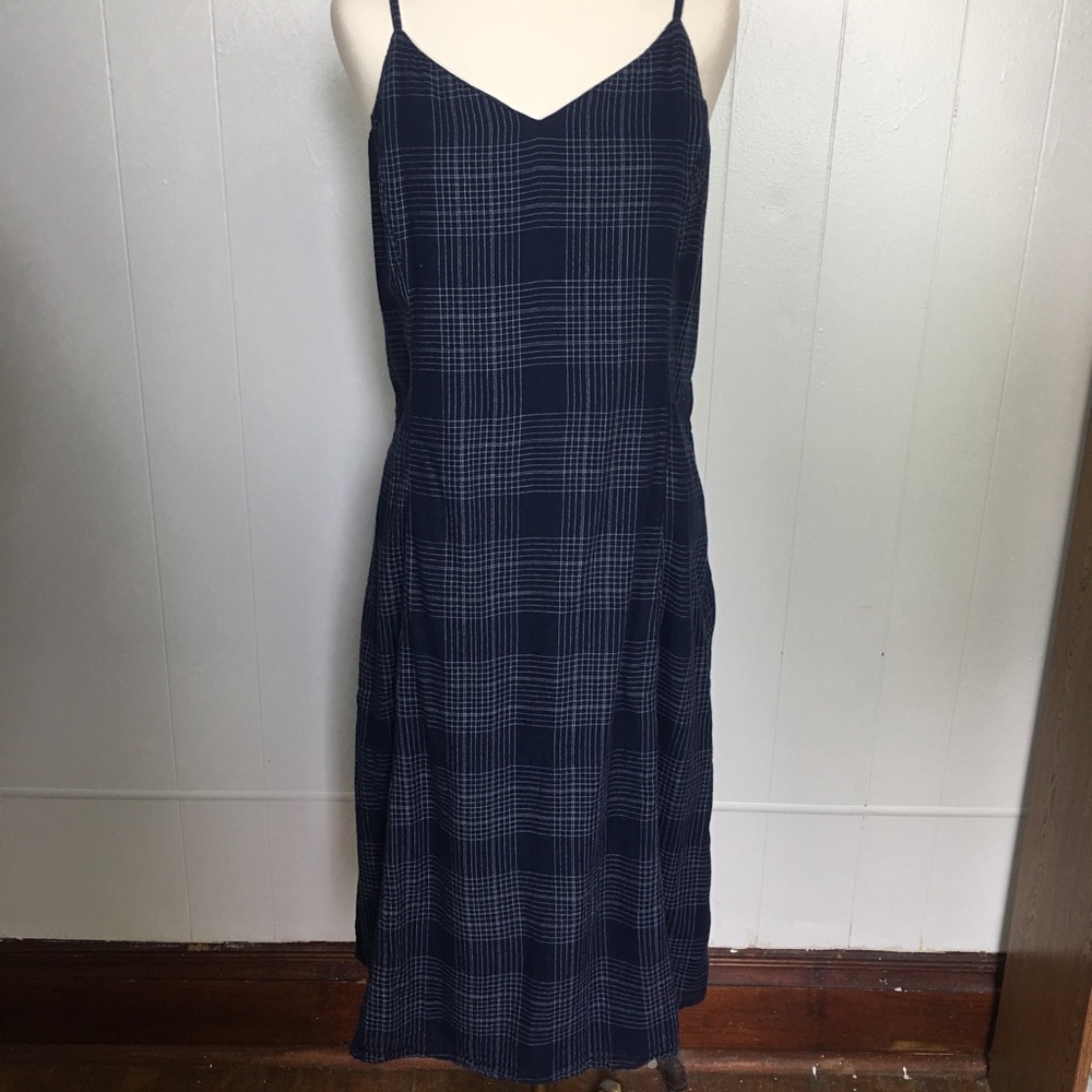 Old Navy Blue Sun Dress Sz. L